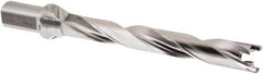 Iscar - 1-1/16 to 1.098" Diam, 8xD, 8.69" Max Drill Depth, 1-1/4" Shank Diam, 12.54" OAL, Replaceable Tip Drill - FCP, HCP-IQ, ICK, ICM, ICP Insert, 27 Seat Size, DCN Toolholder, Series SumoCham - Best Tool & Supply