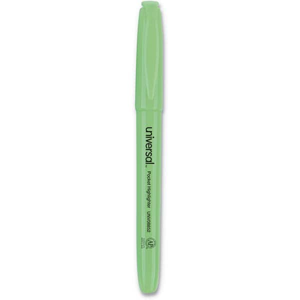 UNIVERSAL - Markers & Paintsticks Type: Highlighters Color: Fluorescent Green - Best Tool & Supply