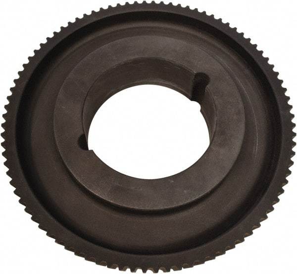 Continental ContiTech - 50 Tooth, 105" Inside x 125.72" Outside Diam, Synchronous Belt Drive Sprocket Timing Belt Pulley - 0.472" Belt Width, 8" Pitch Diam, Cast Iron, 2012TL Bushing - Best Tool & Supply