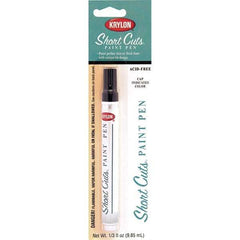 Krylon - 0.33 oz Black Gloss Finish Paint Pen - Pen, Direct to Metal, 565 gL VOC Compliance - Best Tool & Supply