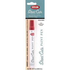 Krylon - 0.33 oz Red Pepper Gloss Finish Paint Pen - Pen, Direct to Metal, 535 gL VOC Compliance - Best Tool & Supply