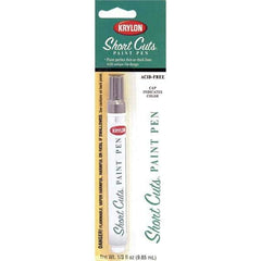 Krylon - 0.33 oz Chrome Metallic Finish Paint Pen - Pen, Direct to Metal, 742 gL VOC Compliance - Best Tool & Supply