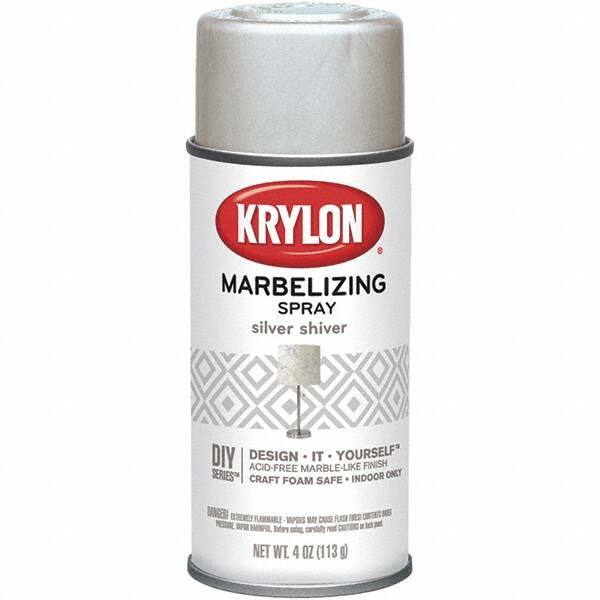 Krylon - Silver Shiver, Textured, Craft Paint Spray Paint - 4 oz Container - Best Tool & Supply