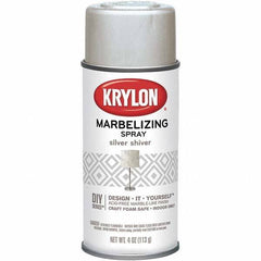 Krylon - Silver Shiver, Textured, Craft Paint Spray Paint - 4 oz Container - Best Tool & Supply