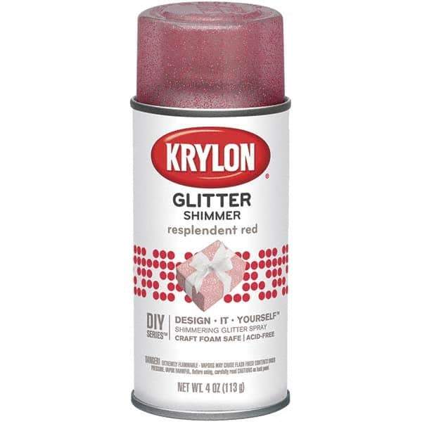 Krylon - Resplendent Red, Gloss, Craft Paint Spray Paint - 4 oz Container - Best Tool & Supply