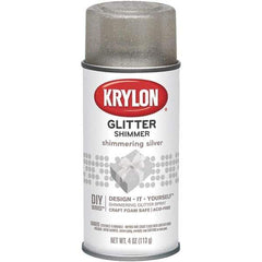 Krylon - Shimmering Silver, Glitter, Craft Paint Spray Paint - 4 oz Container - Best Tool & Supply