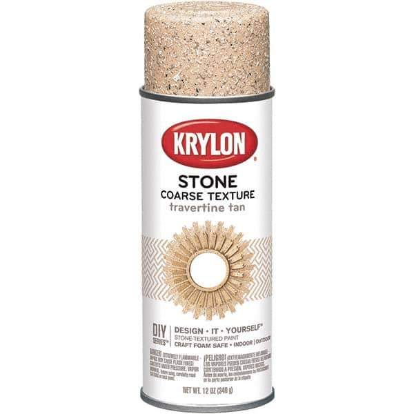 Krylon - Travertine Tan, Textured, Craft Paint Spray Paint - 12 oz Container - Best Tool & Supply