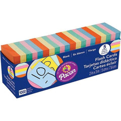 Pacon - 1,000 Blank Flash Cards - 2 x 3" - Best Tool & Supply