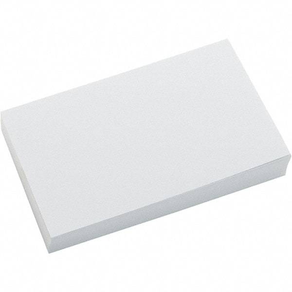 UNIVERSAL - 100 Index Cards - 3 x 5" - Best Tool & Supply