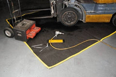 Eagle - 12' Long x 3' Wide x 1/4" High, Spill Containment Sorbent - Compatible with Leak Protection Items - Best Tool & Supply