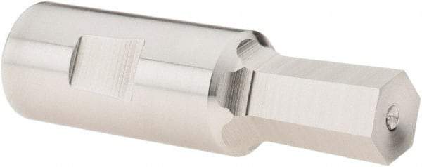 Hassay-Savage - 5/16" Hexagon Rotary Broach - 1/2" Depth of Cut, 1/2" Shank - Best Tool & Supply