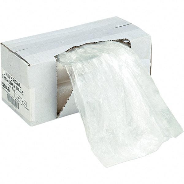 UNIVERSAL - Clear Shredder Waste Bag - Use with Shredder - Best Tool & Supply