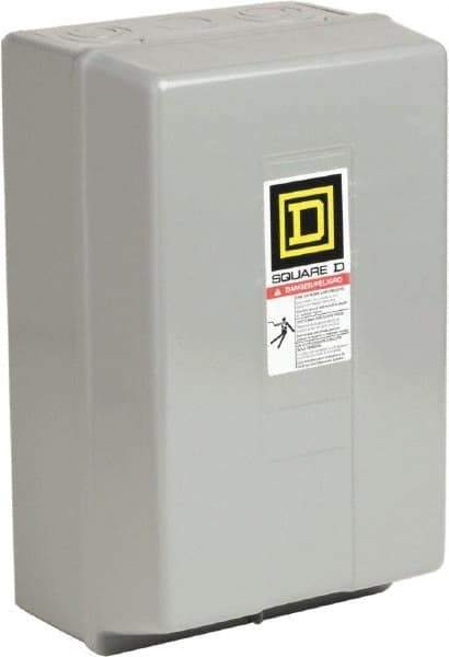 Square D - Contactor Enclosure - For Use with 2-12P Class 8903 LO/LXO Contactor - Best Tool & Supply