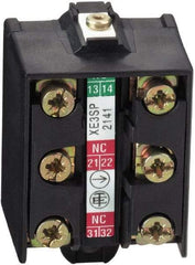 Telemecanique Sensors - 1.6 Inch Long, Limit Switch Contact Block - For Use with Limit Switches - Best Tool & Supply