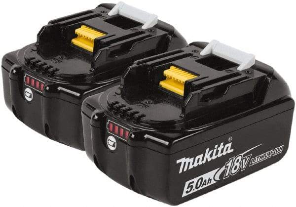 Makita - 18 Volt Lithium-Ion Power Tool Battery - 5 Ahr Capacity, 45 min Charge Time, Series LXT - Best Tool & Supply