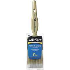 Bestt-Liebco - 2" Flat Synthetic Trim Brush - Wood Kaiser Handle - Best Tool & Supply