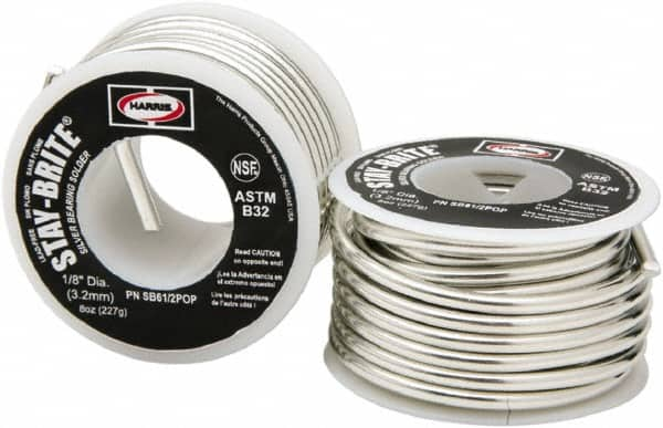 Lincoln Electric - Solder Type: Lead Free Solid Wire Diameter (Inch): 1/8 - Best Tool & Supply