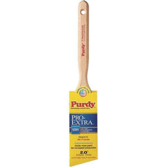 Purdy - 2" Angled Synthetic Sash Brush - 2-15/16" Bristle Length, 2-15/16" Wood Fluted Handle - Best Tool & Supply