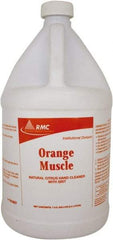 Rochester Midland Corporation - 1 Gal Bottle Liquid Hand Cleaner with Grit - White, Orange Scent - Best Tool & Supply