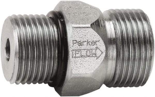 Parker - 8 GPM 9/16-18 Inlet Steel Hydraulic Control Valve - 5,000 psi, 3/4" Wide x 1.35" Long - Best Tool & Supply