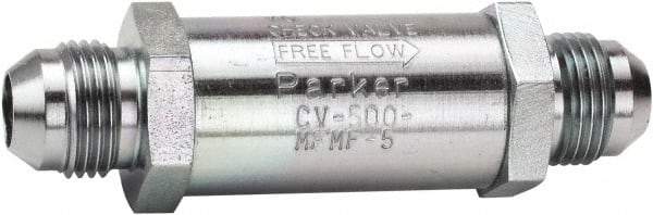 Parker - 50 GPM 3/4-16 Inlet Steel Hydraulic Control Valve - 3,000 psi, 1" Wide x 2.22" Long - Best Tool & Supply