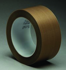 List 5451 1/2" x 36 yds PTFE Glass Cloth Tape - Brown - Best Tool & Supply