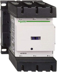 Schneider Electric - 3 Pole, 220 Coil VAC at 50/60 Hz, 150 Amp at 440 VAC, Nonreversible IEC Contactor - Bureau Veritas, CCC, CSA, CSA C22.2 No. 14, DNV, EN/IEC 60947-4-1, EN/IEC 60947-5-1, GL, GOST, LROS, RINA, RoHS Compliant, UL 508, UL Listed - Best Tool & Supply