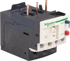 Schneider Electric - 3 Pole, NEMA Size 00-1, 0.4 to 0.63 Amp, 690 VAC, Thermal NEMA Overload Relay - Trip Class 20, For Use with LC1D09, LC1D12, LC1D18, LC1D25, LC1D32 and LC1D38 - Best Tool & Supply