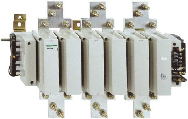 Schneider Electric - 3 Pole, 1600 Amp at 440 VAC and 780 Amp at 440 VAC, Nonreversible IEC Contactor - Bureau Veritas, CSA, DNV, EN/IEC 60947-1, EN/IEC 60947-4-1, GL, JEM 1038, LROS, RINA, RMRoS, RoHS Compliant, UL Listed - Best Tool & Supply