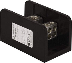 Square D - 1 Pole, 760 (Copper) Amp, Phenolic Power Distribution Block - 600 VAC, 2 Primary Connection - Best Tool & Supply