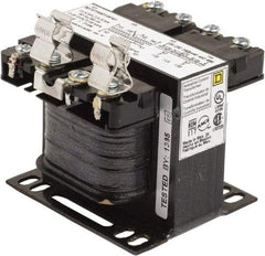 Square D - 50 VA, Top Mount Fuse Block Control Transformer - 50/60 Hz, 3.09 Inch Deep x 2.58 Inch High - Best Tool & Supply