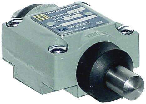 Square D - SPDT, NC/NO, 600 Volt Screw Terminal, Roller Plunger Actuator, General Purpose Limit Switch - 1, 2, 4, 6, 12, 13, 6P NEMA Rating, IP67 IPR Rating - Best Tool & Supply