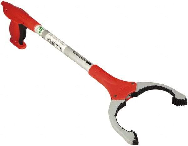 Unger - 18" Long Trash Pick Up Tool - Aluminum - Best Tool & Supply