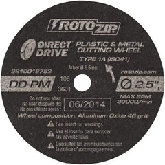 Rotozip - Rotary Cut-Off Wheel - Best Tool & Supply