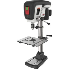 Jet - 15" Swing, Step Pulley Drill Press (Woodworking) - 16 Speed, 3/4 hp, Single Phase - Best Tool & Supply