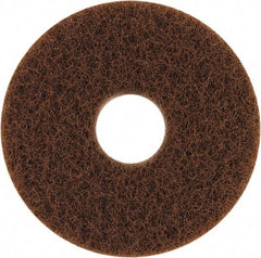 Oreck - Scrubbing Pad - 12" Machine, Brown Pad, Abrasive - Best Tool & Supply