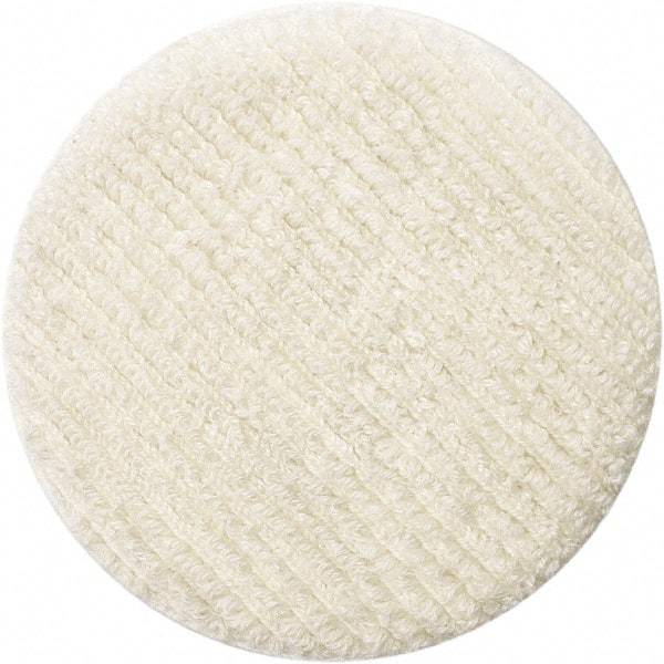 Oreck - Polishing Pad - 12" Machine, White Pad, Cotton - Best Tool & Supply