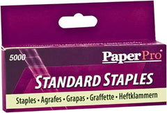 PaperPro - 1/4" Leg Length, Steel Standard Staples - 28 Sheet Capacity, For Use with All Standard Full-Strip Staplers - Best Tool & Supply