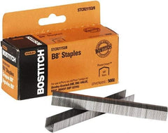 Stanley Bostitch - 0.38" Leg Length, Steel Standard Staples - 45 Sheet Capacity, For Use with Bostitch B8 Staplers - Best Tool & Supply