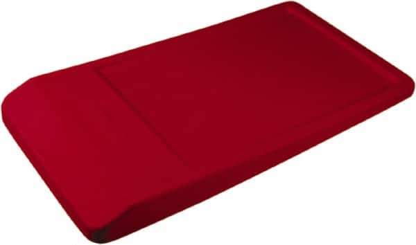 Remco - Red Polyethylene Tote Container - Nesting, 32" Long x 56" Wide x 4.3" High - Best Tool & Supply