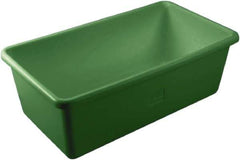 Remco - 149 Gal, 500 Lb Load Capacity Green Polyethylene Tote Container - Nesting, 46.8" Long x 26-1/2" Wide x 16.9" High - Best Tool & Supply