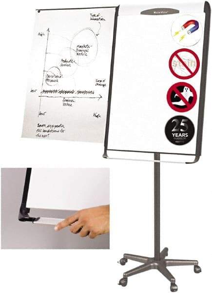 MasterVision - Magnetic Dry Erase Easel - 41" High - Best Tool & Supply