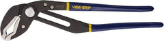 Irwin - 20" OAL, 6" Max Capacity, 25 Position Groove Joint Tongue & Groove Pliers - V-Jaws - Best Tool & Supply