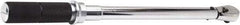 GearWrench - 3/8" Drive Micrometer Torque Wrench - 10 Ft/Lb to 100 Ft/Lb Torque, 17.1" OAL, 1/2 Ft/Lb Graduation, Teardrop Ratchet Head - Best Tool & Supply