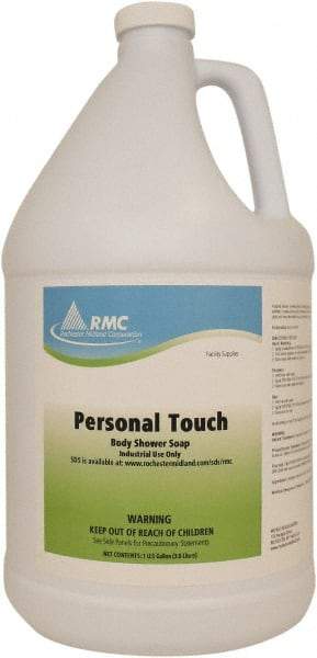 Rochester Midland Corporation - 1 Gal Bottle Peach Hair & Body Wash - Blue - Best Tool & Supply