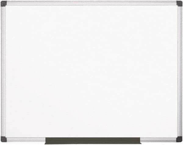 MasterVision - 48" High x 72" Wide Magnetic Dry Erase Board - Steel - Best Tool & Supply