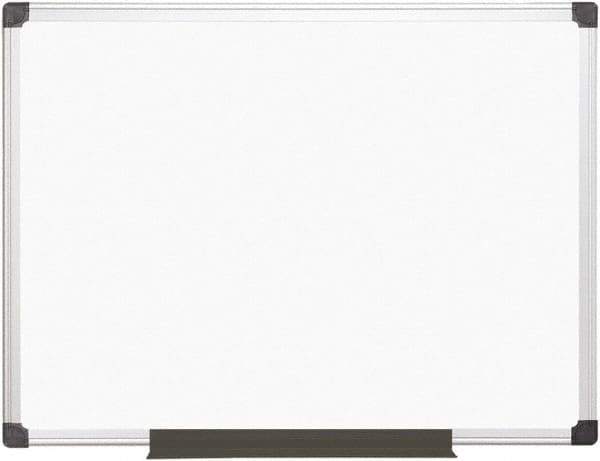 MasterVision - 36" High x 48" Wide Magnetic Dry Erase Board - Steel - Best Tool & Supply