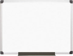 MasterVision - 36" High x 48" Wide Magnetic Dry Erase Board - Steel - Best Tool & Supply