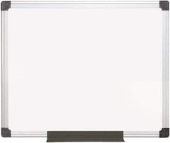 MasterVision - 24" High x 36" Wide Magnetic Dry Erase Board - Steel - Best Tool & Supply