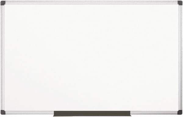 MasterVision - 48" High x 96" Wide Magnetic Dry Erase Board - Porcelain/Steel - Best Tool & Supply